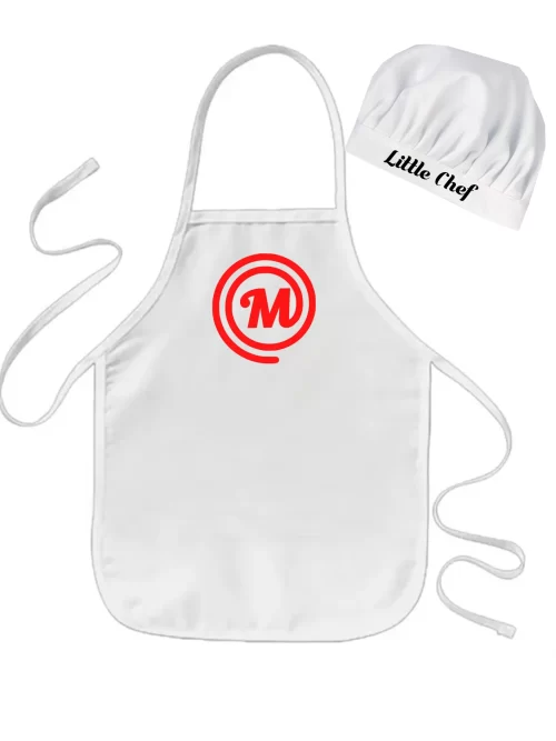 Little Master Chef Apron Costume with Cap