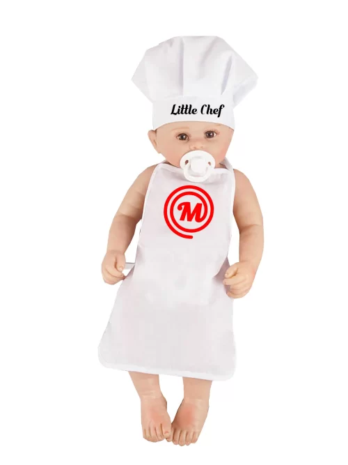 Little Master Chef Apron Costume with Cap