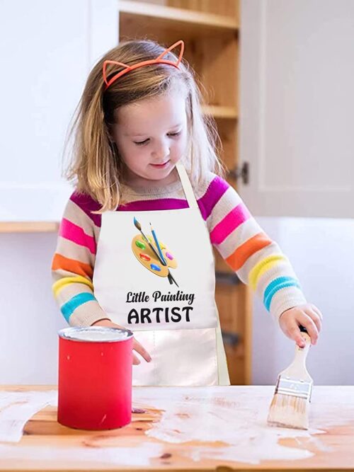 Painting Artist Unisex Apron Costume for Babies, Kids and Teen for Painting,