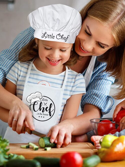 Little Chef White Apron Costume for Babies and Kids