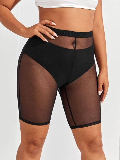 Tempting & Sexy High Waist Mesh Tight