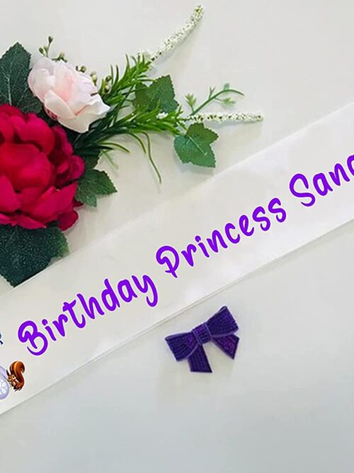 Customize Sophia Birthday Sash for Girls