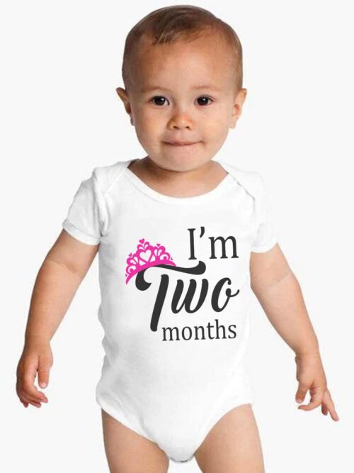 I’m Two Months Romper for Babies