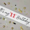 Cute and Beautiful 11th Birthday Sash