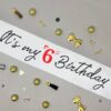 Cute and Beautiful 6th Birthday Sash - Image 2