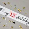 Cute and Beautiful 12th Birthday Sash - Image 3