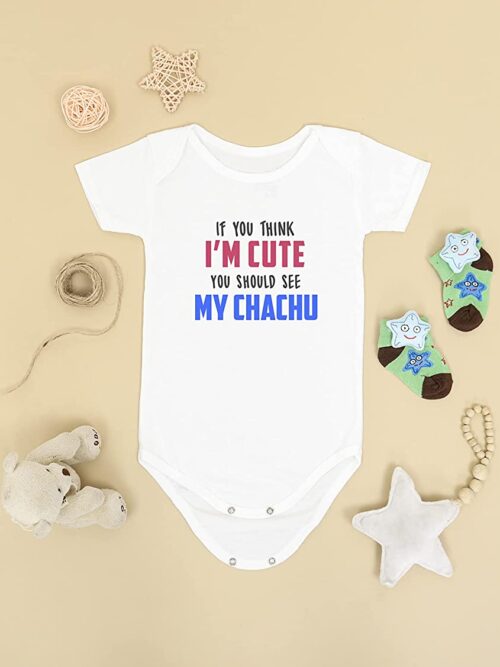 You Should See My Chachu Romper for Babies