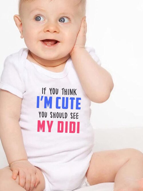 You Should See My Didi Romper for Babies