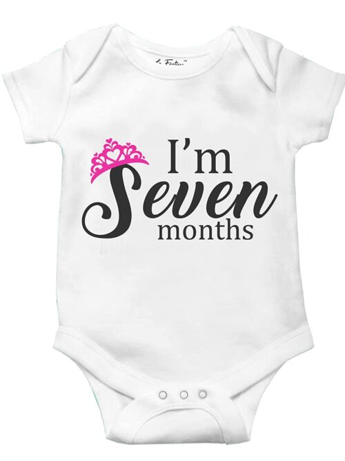 I’m Seven Months Romper for Babies