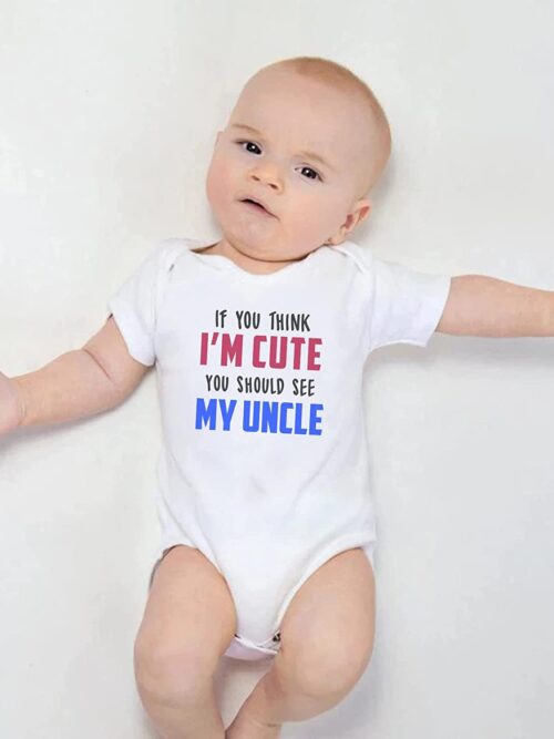 You Should See My Uncle Romper for Babies