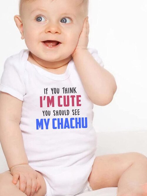 You Should See My Chachu Romper for Babies