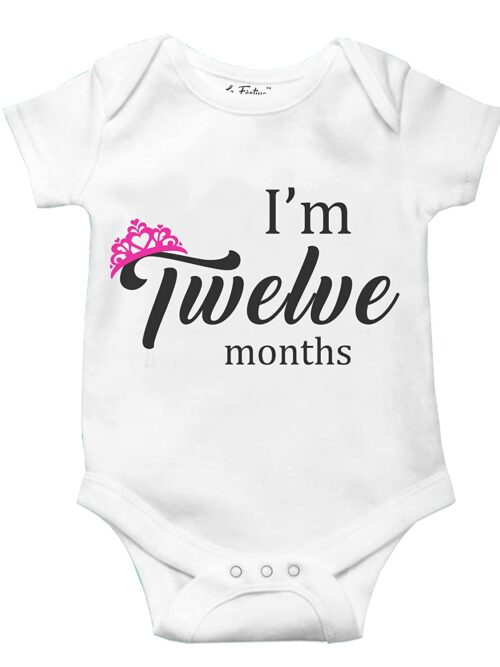 I’m Twelve Months Romper for Babies