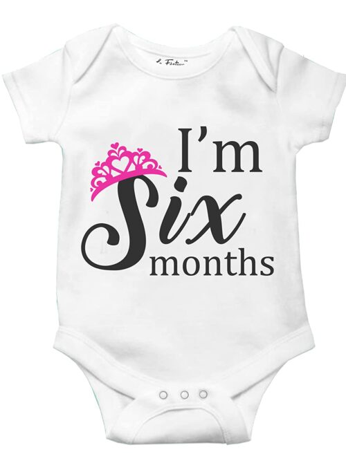 I’m Six Months Romper for Babies