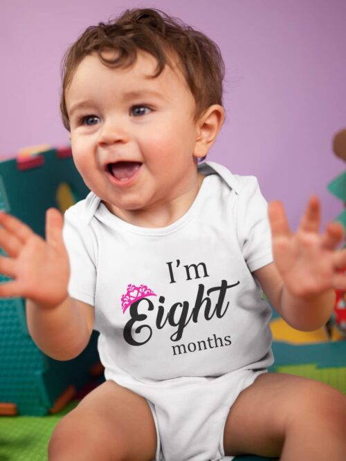 I’m Eight Months Romper for Babies