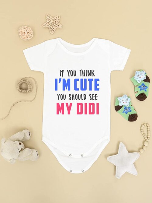 You Should See My Didi Romper for Babies