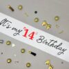 Cute and Beautiful 14th Birthday Sash