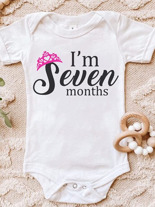 I’m Seven Months Romper for Babies