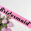 Team Bride and Bride to be Party Sashes ( Golden & Silver ) - Image 4