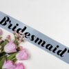 Team Bride and Bride to be Party Sashes ( Golden & Silver ) - Image 4