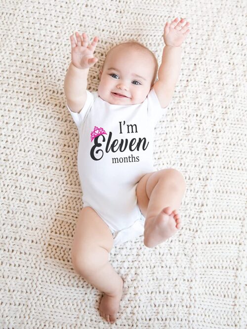 I’m Eleven Months Romper for Babies