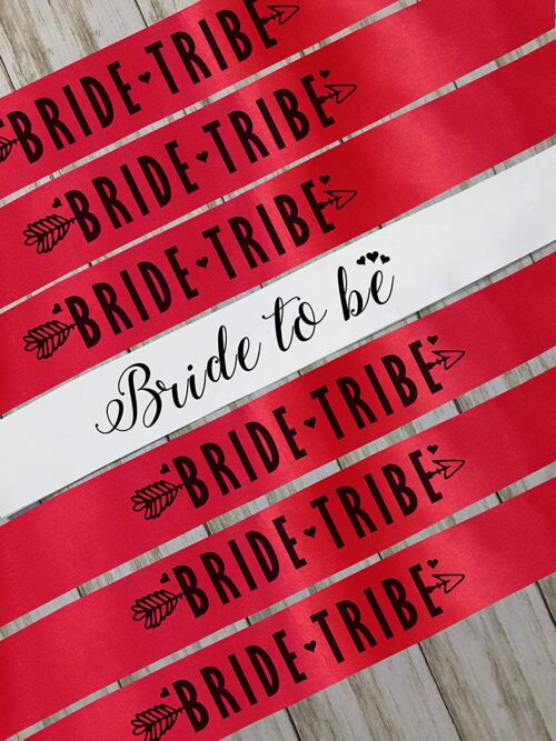 Team Bride and Bride to be Party Sashes