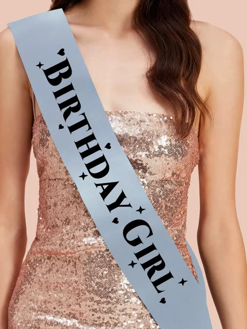 Premium Quality Birthday Girl Sash