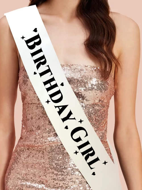 Premium Quality Birthday Girls Sash