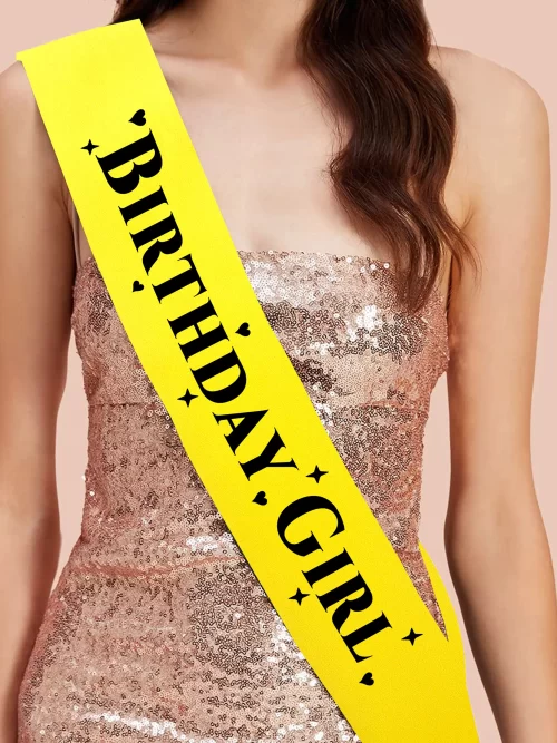 Premium Quality Birthday Girl Sash