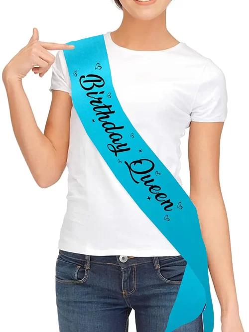 Premium Quality Birthday Queen Sash