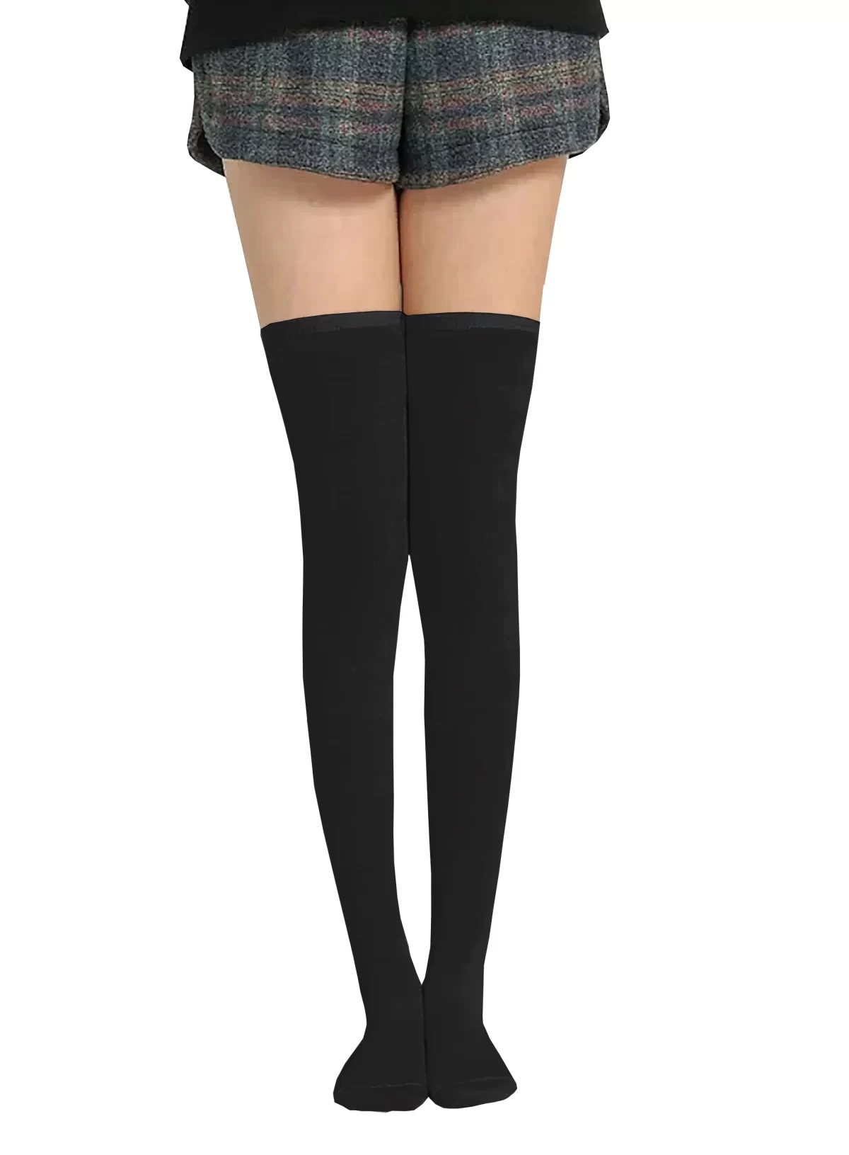 Black Girls and Women's Thigh High Socks ( Free Size )1